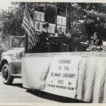 Delmar Progress Club float, 1976 Bethlehem Memorial Day Parade (Bethlehem Public Library archives)